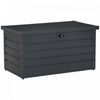 Outsunny Grande Boite De Pont Avec Serrure Outils De Jardin Gris