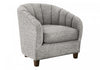 Monarch Specialties - Chaise D'Appoint, 31\"H, Rembourre, Salon, Chambre A Coucher, Argente, Transitionnel