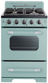 Cuisinière à gaz Classic Rétro par Unique de 24 po à convection - UGP-24CR T