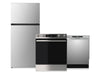 Ensemble de 3 électroménagers Hisense pour la cuisine - acier inoxydable - HI05KPK3