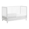 Ensemble de lit de bébé convertible en lit de bambin Aubrey - blanc