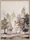 Peinture acrylique encadrée « Trees Landscape II » - 30 po x 40 po
