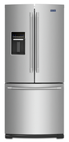 Réfrigérateur Maytag de 20 pi³ et de 30 po à portes françaises - acier inoxydable résistant aux traces de doigts - MFW2055FRZ