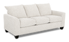 Sofa-lits personnalisable Arc de Sofa Lab de 86 po fabriqué au Canada en tissu - Teddy Riverrock