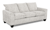 Sofa-lits personnalisable Arc de Sofa Lab de 86 po fabriqué au Canada en tissu - Plush Oyster