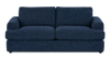 Sofa personnalisable Curve de Sofa Lab de 86 po de format condo fabriqué au Canada en tissu - Chenille Pacific