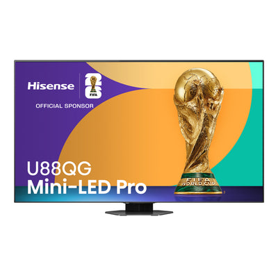 HISENSE 75" U88QG Mini-LED Pro QLED 4K UHD AI Smart Google TV (75U88QG) - 2025 Model | Téléviseur intelligent QLED à Mini DEL Pro HISENSE U88QG UHD 4K de 75 po avec IA et Google TVMC (75U88QG) - modèle 2025