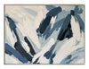 Œuvre d’art murale Shroud peinte à la main à texture épaisse - 48 po x 36 po