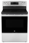 Cuisinière électrique GE de 5 pi³ avec élément de cuisson double et mode sabbat certifié - acier inoxydable - JCBS630SVSS