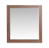 Miroir de commode de chambre à coucher Dante de Scott Living - brun