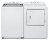 Laveuse à chargement par le haut de 4,5 pi³ avec agitateur et sécheuse électrique de 7,0 pi³ de Midea - blanches