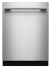 Lave-vaisselle KitchenAid de 24 po et de 44 dBA avec troisième panier 360° Max JetsMC - acier inoxydable avec fini PrintShieldMC - KDTS624SPS
