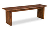 Banc de salle à manger Vale de 58 po (l) en bois - brun