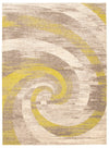 Carpette Korra ivoirevert 7 pi 10 po x 10 pi 2 po