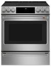 Cuisinière intelligente électrique Café de 5,7 pi³ avec convection européenne véritable et grilles autonettoyantes - acier inoxydable - CCES700P2MS1