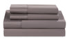 Ensemble de draps Hyper-Cotton BEDGEARMD 4 pièces pour grand lit - gris