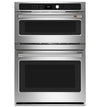 Four mural avec four mural double combiné électrique Café de 6,7 pi³ et de 30 po avec convection véritable - acier inoxydable - CTC912P2NS1