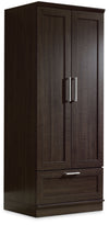 Armoire-penderie Clinton de 29 po avec tiroir - chêne Dakota