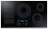Surface de cuisson à induction intelligente Samsung de 36 po à 5 éléments avec zone polyvalente et technologie Virtual FlameMC - acier inoxydable noir - NZ36K7880UG/AA