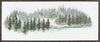 Paysage à l’acrylique - 22 po x 52 po