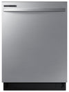 Lave-vaisselle encastré Samsung à 53 dBA de 24 po avec commandes sur le dessus et cuve hybride - DW80CG4021SRAA