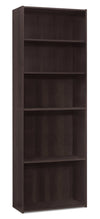 Bibliothèque Slade de 24,75 po à 5 tablettes - espresso