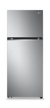Réfrigérateur LG de 13 pi³ et de 28 po à congélateur supérieur - argenté platine- LT13C2000V
