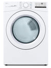Sécheuse électrique LG de 7,4 pi³ - blanche - superposable - DLE3400W
