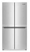Réfrigérateur KitchenAid de 19,4 pi³ et de 36 po à portes françaises - acier inoxydable - KRQC506MPS