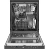 GE 24" 54 dBA Portable Top-Control Dishwasher with Piranha Hard Food Disposer - Stainless - GPT225SS… | Lave-vaisselle portatif GE de 24 po et de 54 dBA avec commandes sur le dessus et broyeur d’aliments …