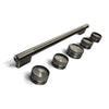 Trousse de poignées KitchenAid pour cuisinière à induction de style commercial 30 po – minerai noir – W11774735