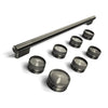 KitchenAid Handle Kit for 36" Commercial-Style Induction Range – Black Ore – W11774739 | Trousse de poignées KitchenAid pour cuisinière à induction de style commercial de 48 po – minerai noir – W11774739