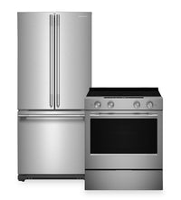 Ensemble de 2 électroménagers KitchenAid pour la cuisine - acier inoxydable PrintShieldMC