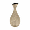 Ceramic 13" Sorori Vase - Beige|Vase Sorori de 13 po en céramique - beige