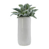 Ceramic 12" Grooved Vase - Black|Vase rainuré de 12 po en céramique - noir