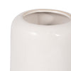 Ceramic 12" Grooved Vase - Black|Vase rainuré de 12 po en céramique - noir