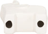 Ceramic 7" Trunk Up Elephant - White|Éléphant de 7 po en céramique avec trompe vers le haut - blanc