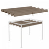 Outsunny Toit De Pergola Retractable, Couverture Pare-soleil De 9,8' X 7,1'