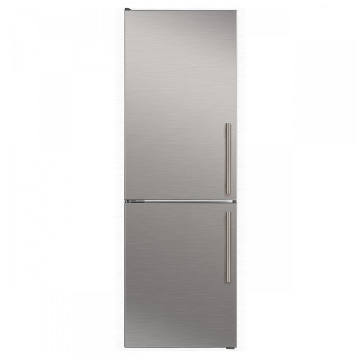 Refrigerateur Custodia 24 po, 10,3 pi³, ouverture a gauche, machine a glacons, acier - FFFFD1766-24LS