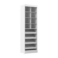 Organisateur de garde-robe pour chaussures Pur de Bestarde 25 po (L) - blanc