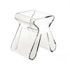 Umbra Modern Acrylic Magino Magazine Rack End Table|Table de bout moderne Magino de Umbra en acrylique avec support à magazines