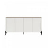 Abbey Modern 67" Sideboard in Maple and Off White | Buffet moderne Abbey 67" en erable et blanc casse