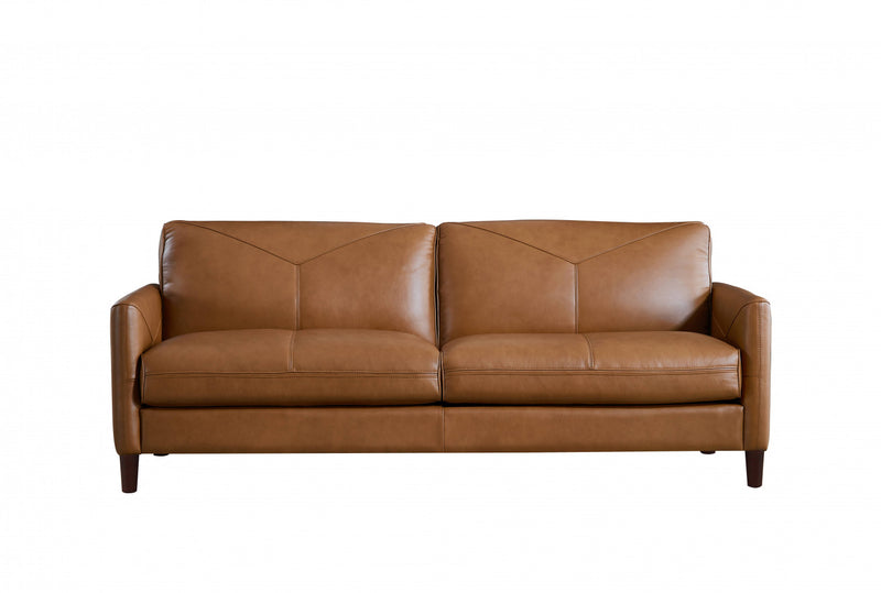 Hydeline Brixton Sofa en cuir – Brun