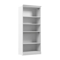 Organisateur de garde-robe Versatile de Bestar de 36 po (L) - blanc