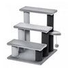 Pawhut Cat Stairs 3 Steps For Bed, Couch With Scratching Posts, Small Cat Tree For Indoor Cats With Toy Ball, 17.5" X 15.5" X 19", Light Grey