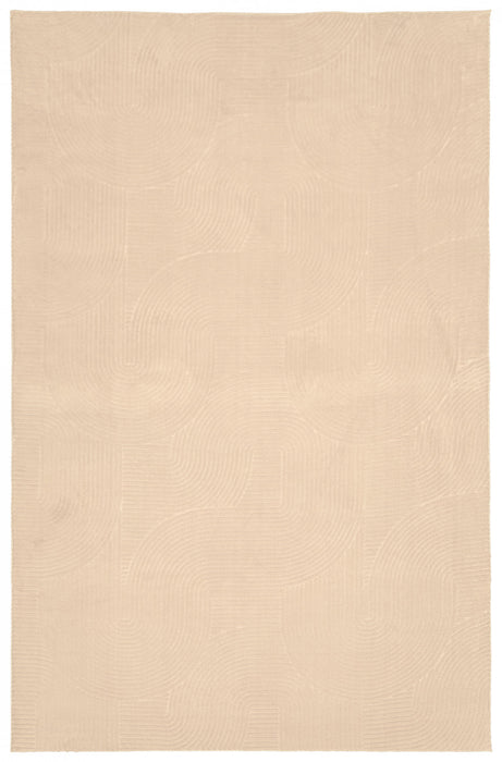 Tapis Lavable/Contemporain Elion 6'7\" x 9'0\" en Beige
