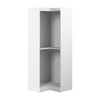 Organisateur de garde-robe en coin Pur de Bestar de 33 po (L) - blanc