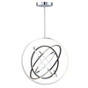 Trilogy Collection 32" Integrated LED Pendant - Polished Nickel|Luminaire suspendu de la collection Trilogy avec lumière à DEL intégrée de 32 po - nickel poli