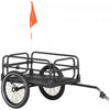 Aosom Remorque De Velo Avec Suspension, Roues De 16 Pouces.