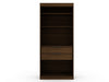 Mulberry Contemporary Modern 36" Wardrobe Closet in Chestnut Brown | Armoire contemporaine moderne Mulberry 36" en brun chataigne